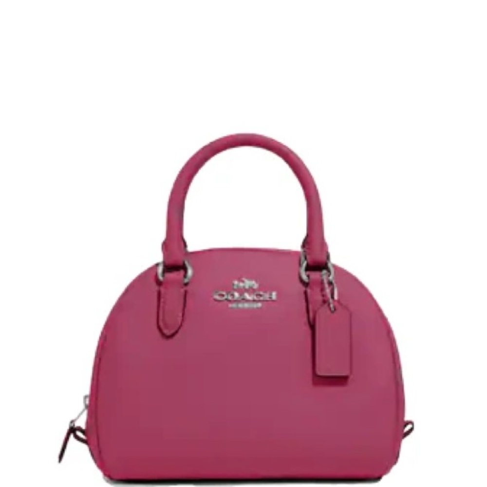 Coach Sydney Satchel in light raspberry